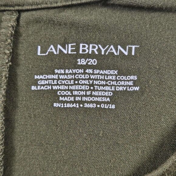 Set of 2 Lane Bryant Corset Back Tops Size 18/20 - Picture 4 of 13